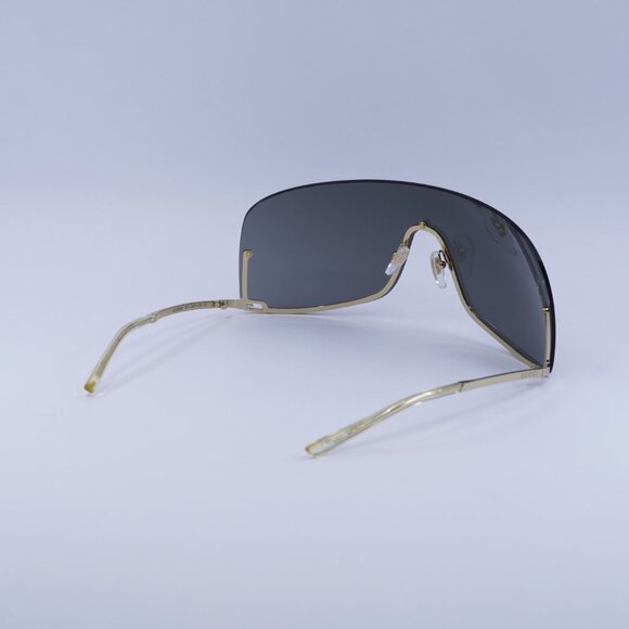 🕶️ New Gucci GG1560S 001 Sunglasses - Gold Frame, Grey Lenses - Picture 10 of 11